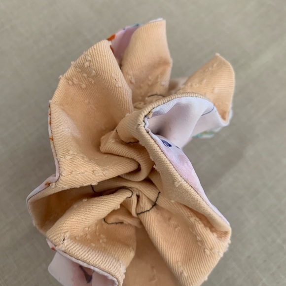 Double Ruffle Scrunchie - Picture 2 of 9
